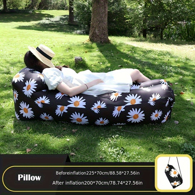 Inflatable Outdoor Sofa for Festivals & Camping (2-Person)