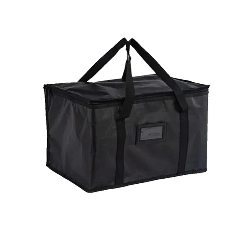 Large Insulated Cooler Bag for Camping (Black)
