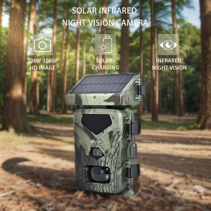Solar Infrared Wildlife Security Camera (20MP)