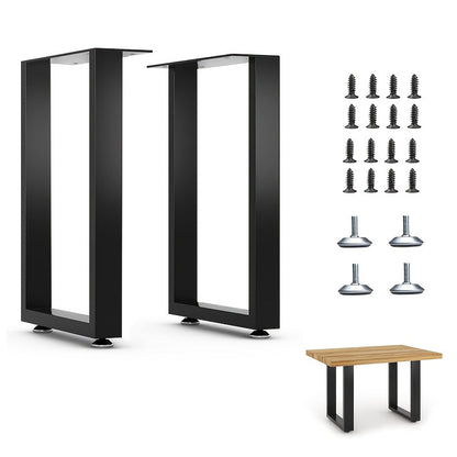 2-Pack Metal Table Legs