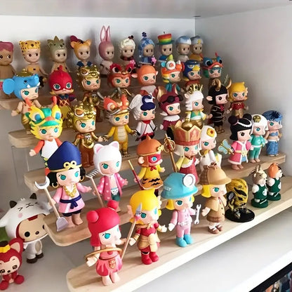 Elevate and Showcase with Our Wooden Riser Shelf