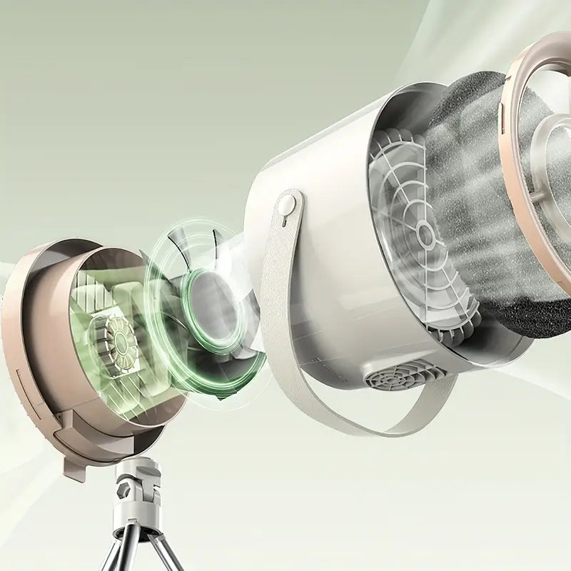 Compact Rotisserie Range Hood with Hot Pot Fume Removal - White