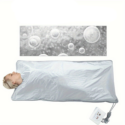 Far Infrared Sauna Blanket for Slimming & Detox(White)