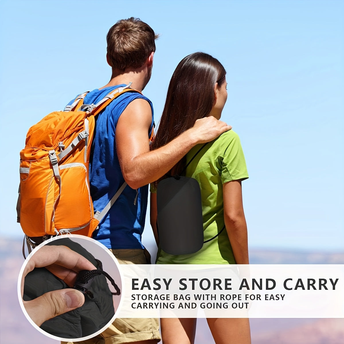 Outdoor Folding Sleeping Bag for Camping & Travel