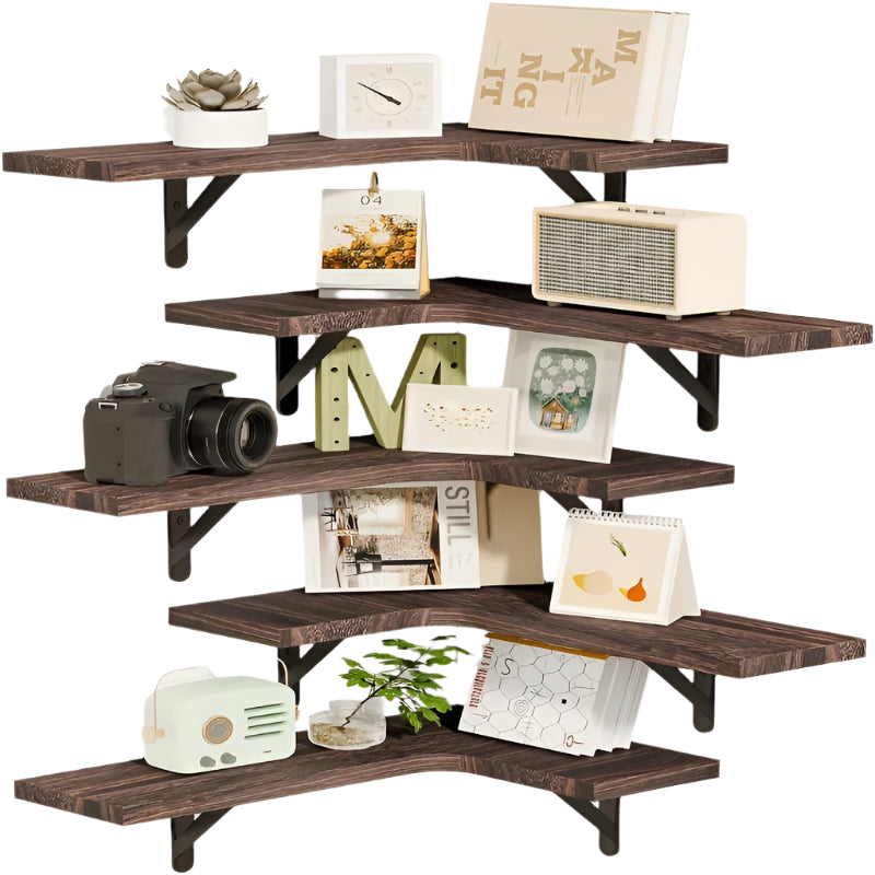 5-Tier Wall Corner Shelf Set