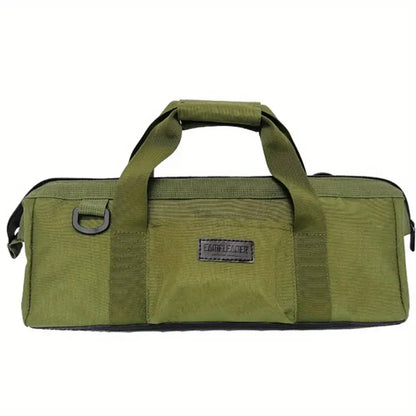 Portable Army Green Oxford Canvas Tool Storage Bag