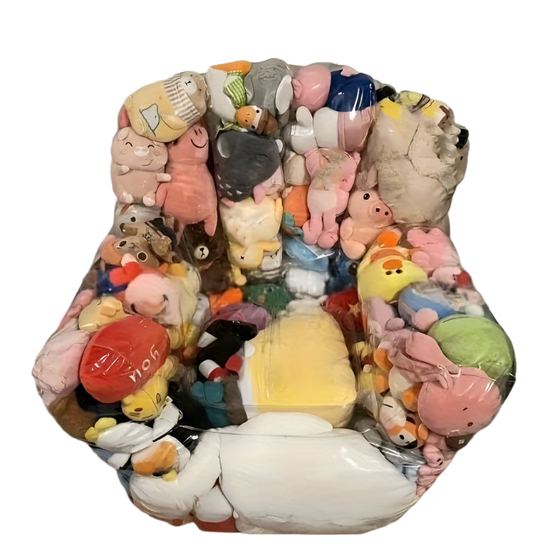 Transparent Sofa Toy Storage Seat Organizer