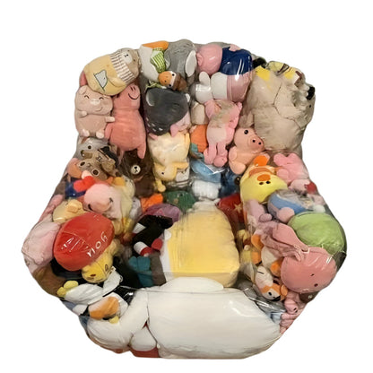 Transparent Sofa Toy Storage Seat Organizer