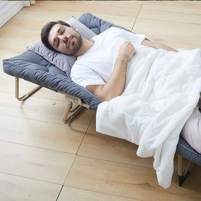 Thickened Single Mattress Topper - Portable Roll Up & Foldable Pad for Camping