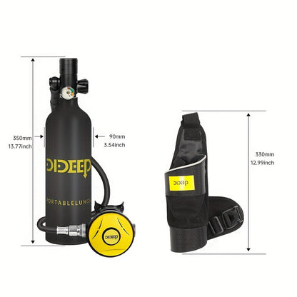 Diving Oxygen Cylinder with Manual Inflator