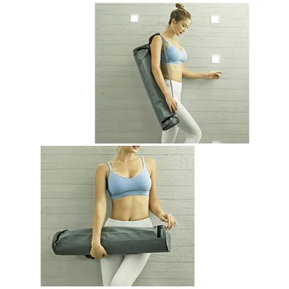 Adjustable Yoga Mat Storage Bag with Full-Zip Closure