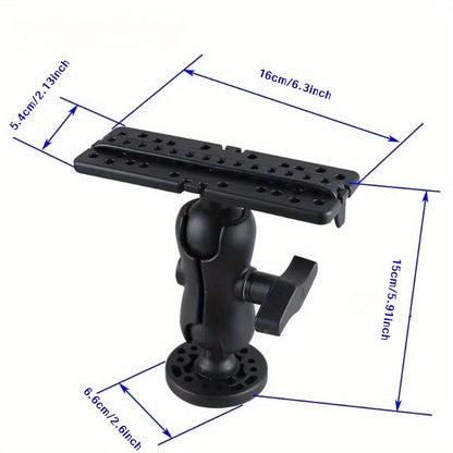 Swivel Fish-finder Mount for Kayak & Boat