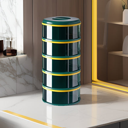 Stackable Mint Green Food Storage Covers (5-Layer)