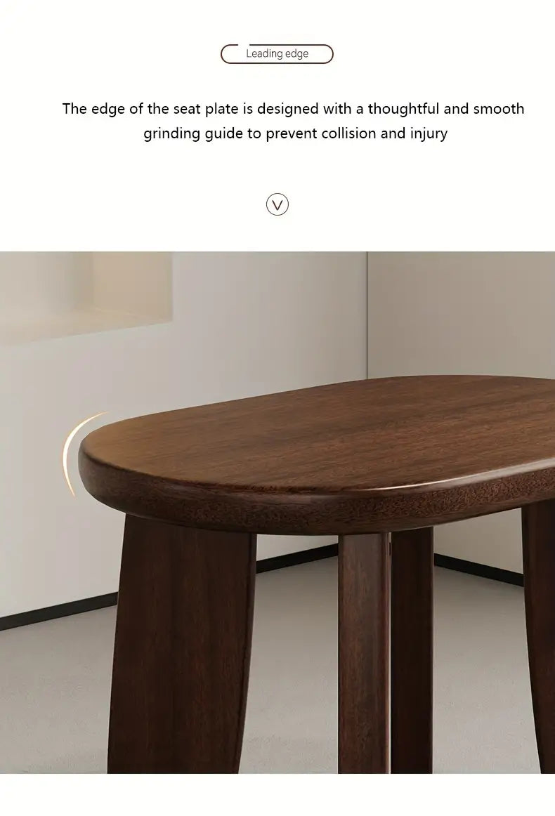 Solid Wood Stool