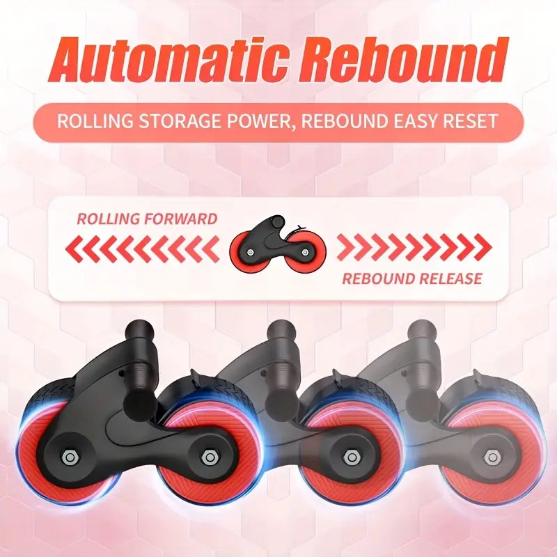 Automatic Rebound Abdominal Muscle Training Wheel
