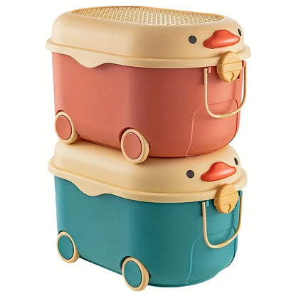 Cute Duck Toy Storage Box