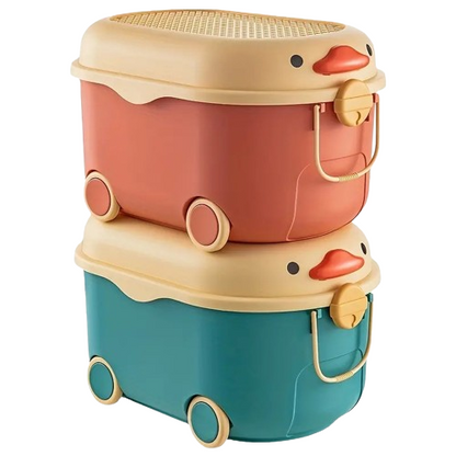 Cute Duck Toy Storage Box