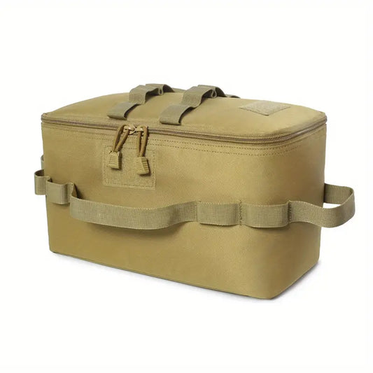 Khaki Multifunctional Outdoor Gas Tank Storage Bag