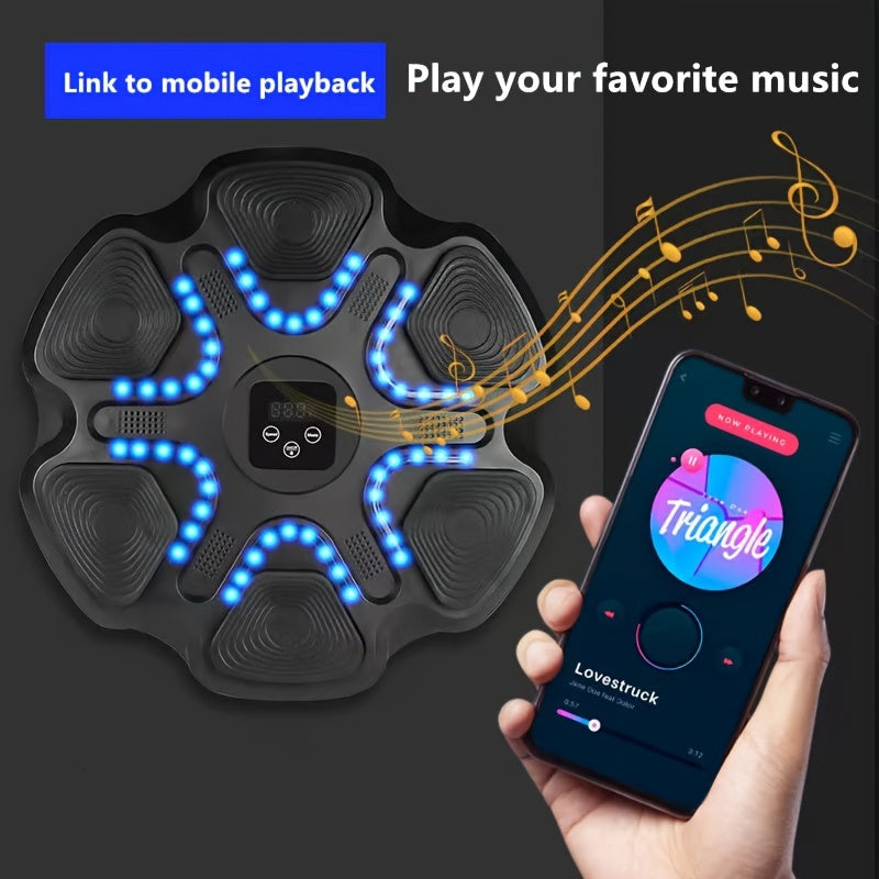 Wireless Wall Punching Pad with Gloves