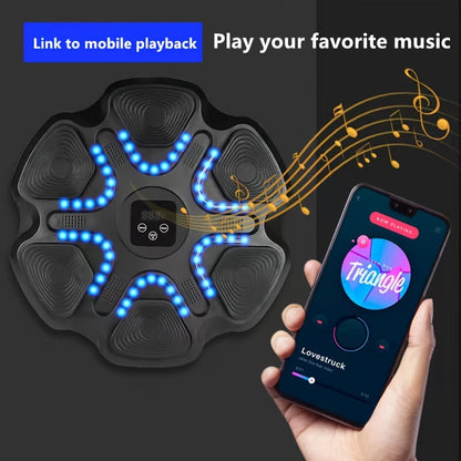 Wireless Wall Punching Pad with Gloves