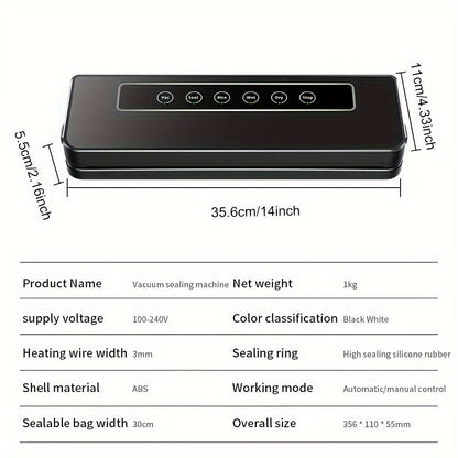 Fully Automatic Vacuum Sealing Machine with 30 Bags