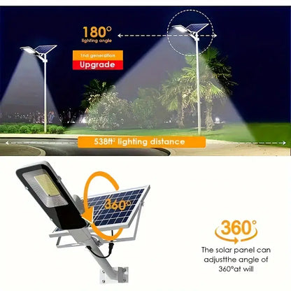 350LED Solar Street Light - Powerful Outdoor Illumination