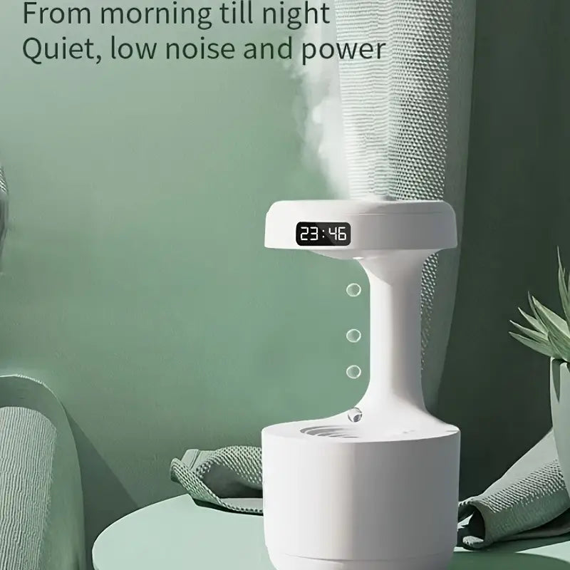 800ml Water Drop Backflow Humidifier - USB Powered