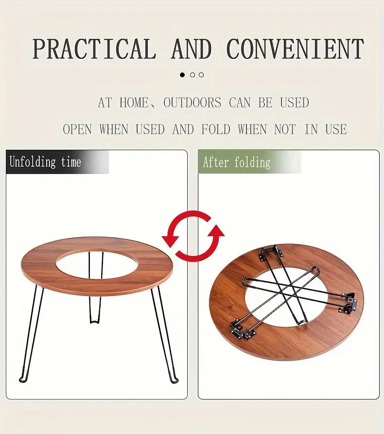 Portable Folding Stove Table - Your Ultimate Camping Companion