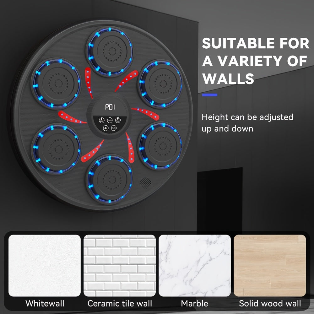 Smart Wireless Wall Boxing Machine with Gloves