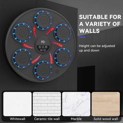 Smart Wireless Wall Boxing Machine with Gloves