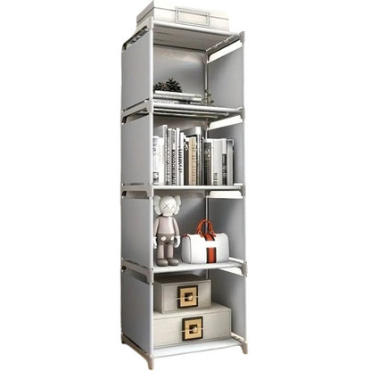 From classics to contemporary, this five-tier bookshelf has room for it all
