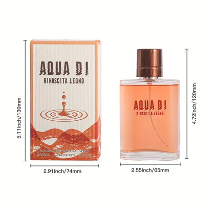 Woody Elegance: 100ml Refreshing Eau De Toilette for Men