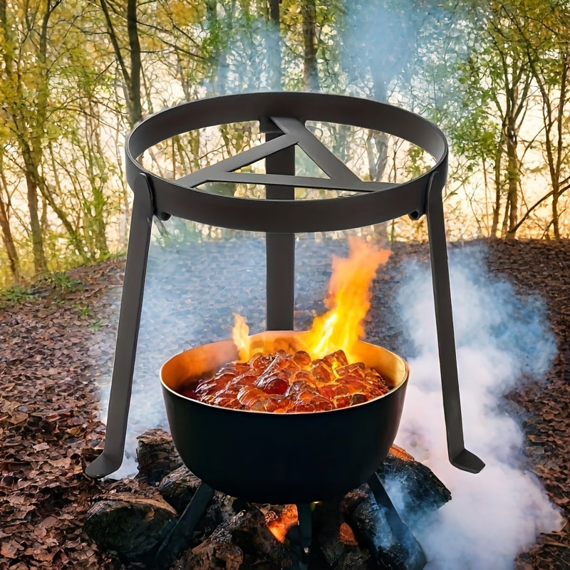 Heavy-Duty Foldable Fire Pit Tripod Stand