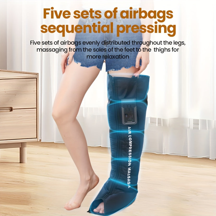 Air Wave Leg Massager with 3D Compression Therapy