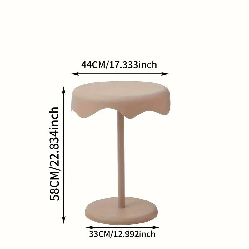 Compact Tiered Side Table - Khaki