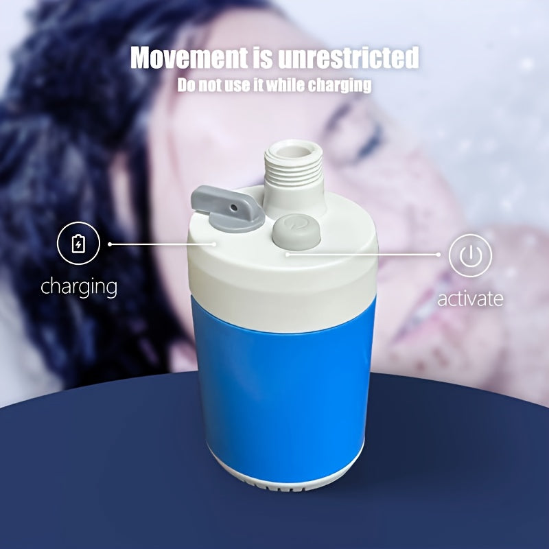 Portable Camping Shower with Rechargeable Battery