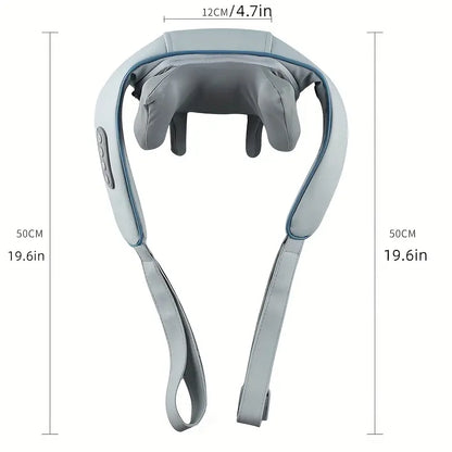 Rechargeable Shiatsu Neck Massager Pillow
