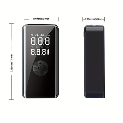 Car Battery Starter Kit with Air Compressor (7-in-1)