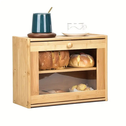 Where elegance meets utility: the Bamboo Storage Box is a design marvel