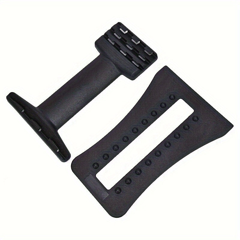 Back Magic Stretcher & Lower Lumbar Support - Spine Massager(Black)