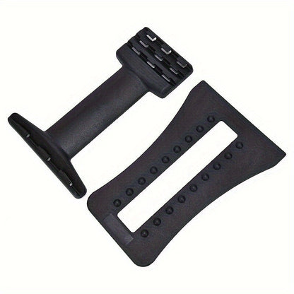 Back Magic Stretcher & Lower Lumbar Support - Spine Massager(Black)