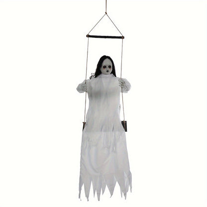 Sound Control Halloween Swing Ghost Decoration