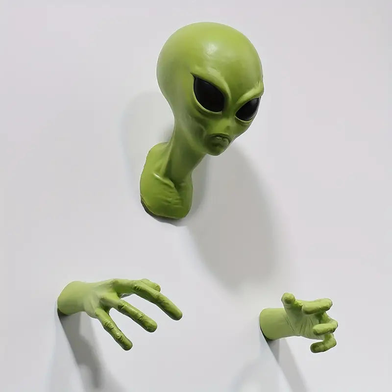 1pc Green Eyes Alien Moto