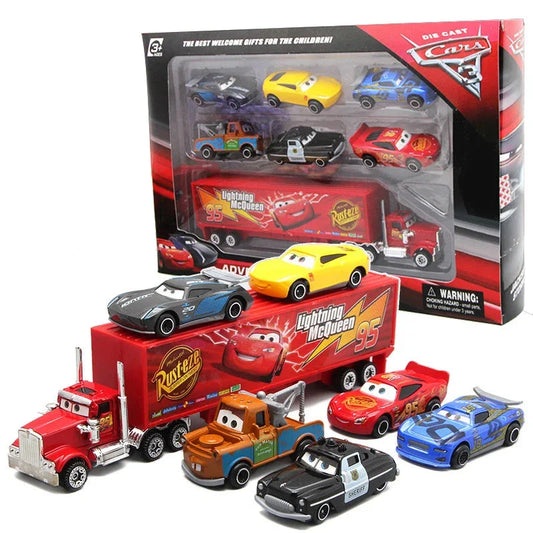 Disney Pixar Cars Diecast Toy Set (7PCS)