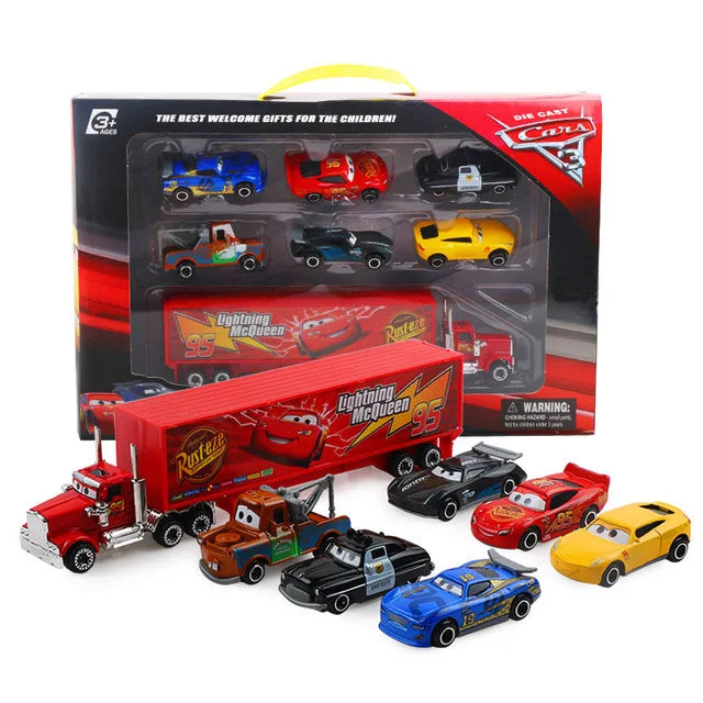 Disney Pixar Cars Diecast Toy Set (7PCS)