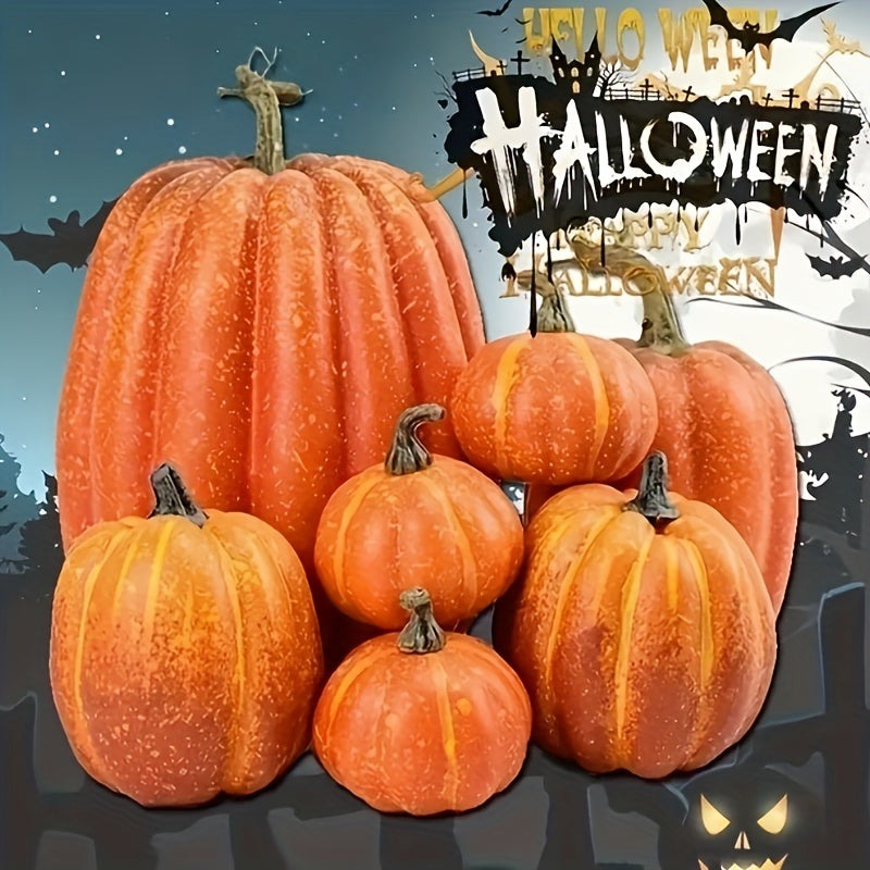 Halloween Pumpkin Decoration Set (7pcs)