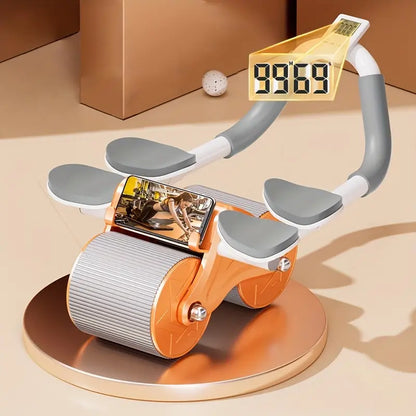 Rapid Rebound Abdominal Exercise Wheel - Dual-Wheel Design