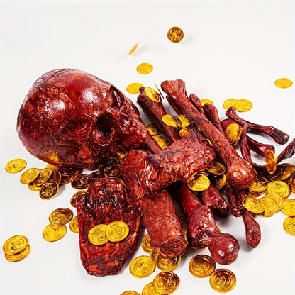 14-Piece Halloween Skeleton Bone Set