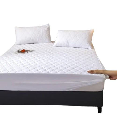 Waterproof Bed Cap Set with Fitted Sheet and Pillowcases