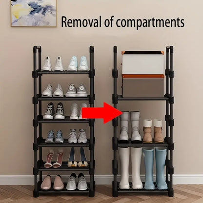 Declutter in style with this Vertical Shoe Rack